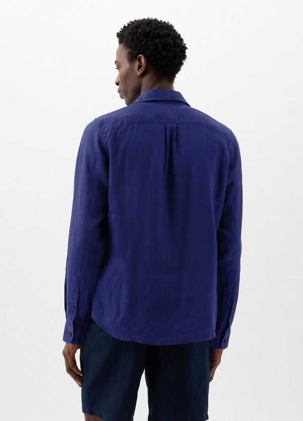 Ovs Camicia Regular Fit In Lino