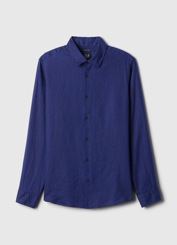 Ovs Camicia Regular Fit In Lino
