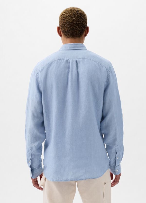 Ovs Camicia Regular Fit In Lino