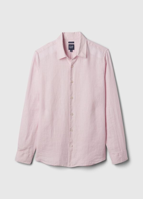 Ovs Camicia Regular Fit In Lino
