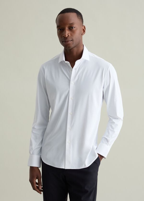 Ovs Camicia regular fit in tessuto tecnico