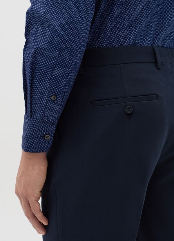 Ovs Camicia Regular Fit Micro Fantasia