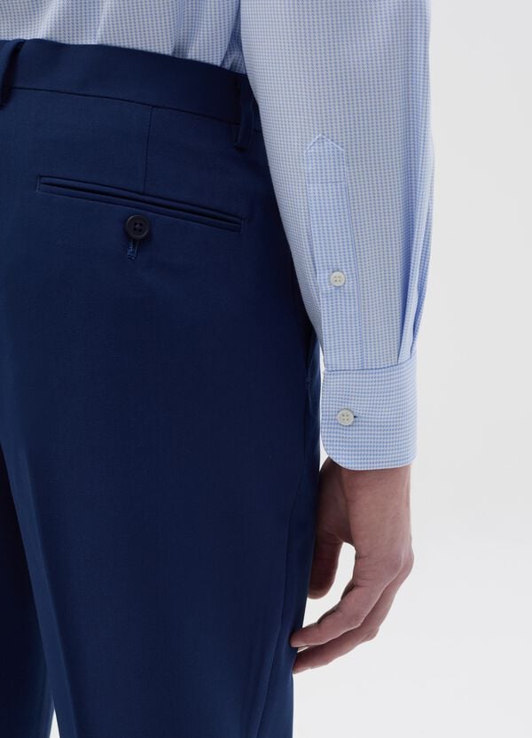 Ovs Camicia Regular Fit No Iron Micro Fantasia