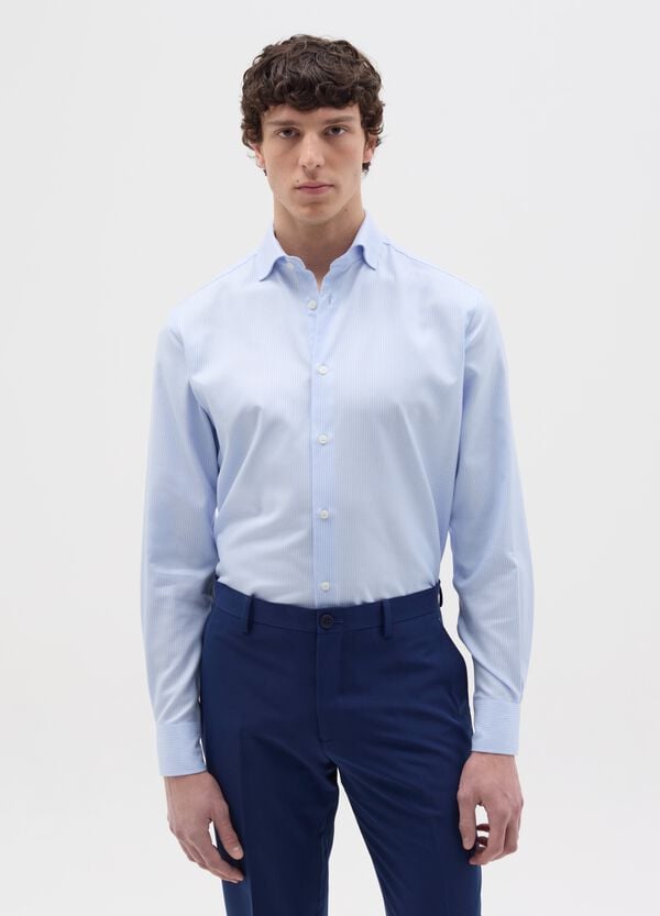 Ovs Camicia regular fit no iron micro fantasia