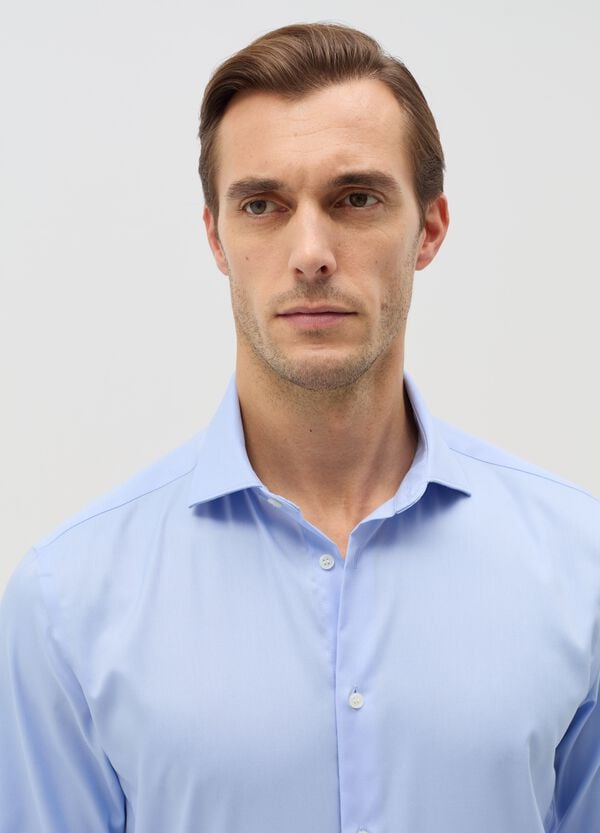 Ovs Camicia Regular Fit No Stiro