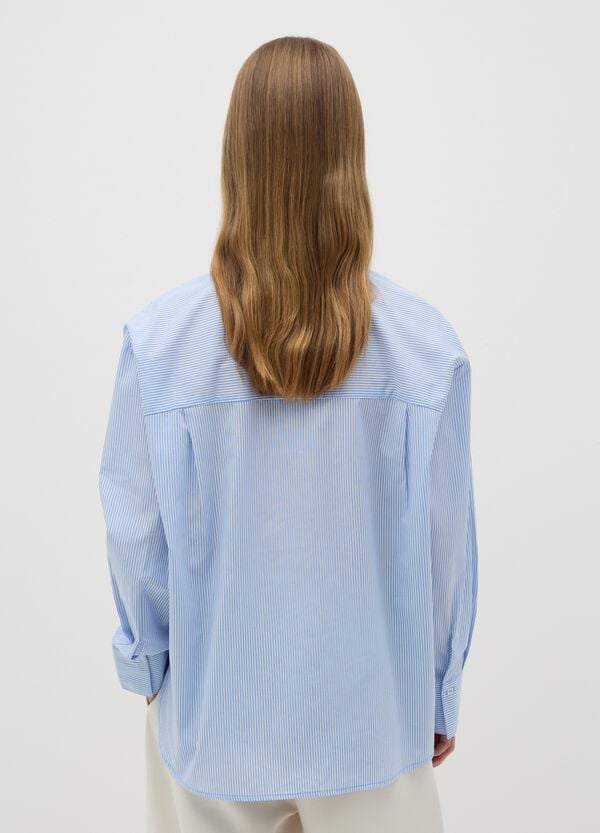 Ovs Camicia Relaxed Fit Con Tasca A Ricamo