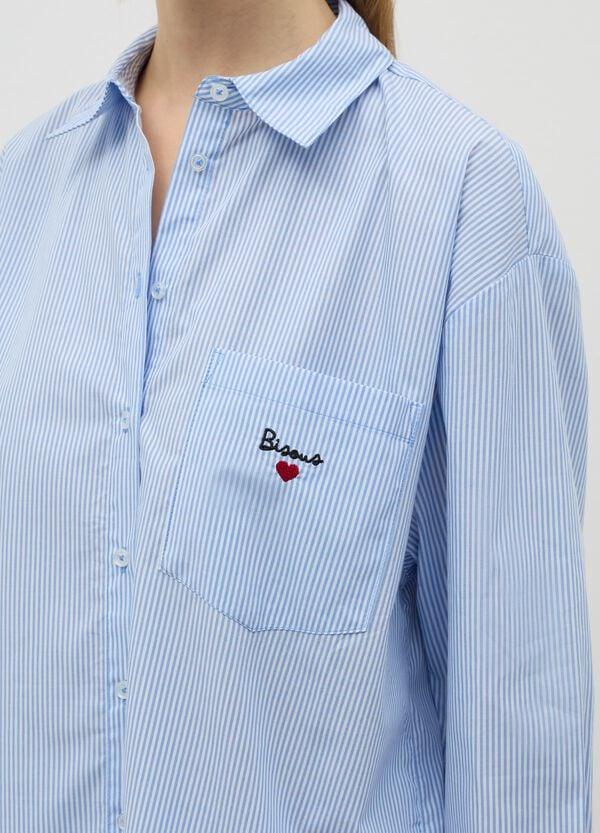 Ovs Camicia Relaxed Fit Con Tasca A Ricamo