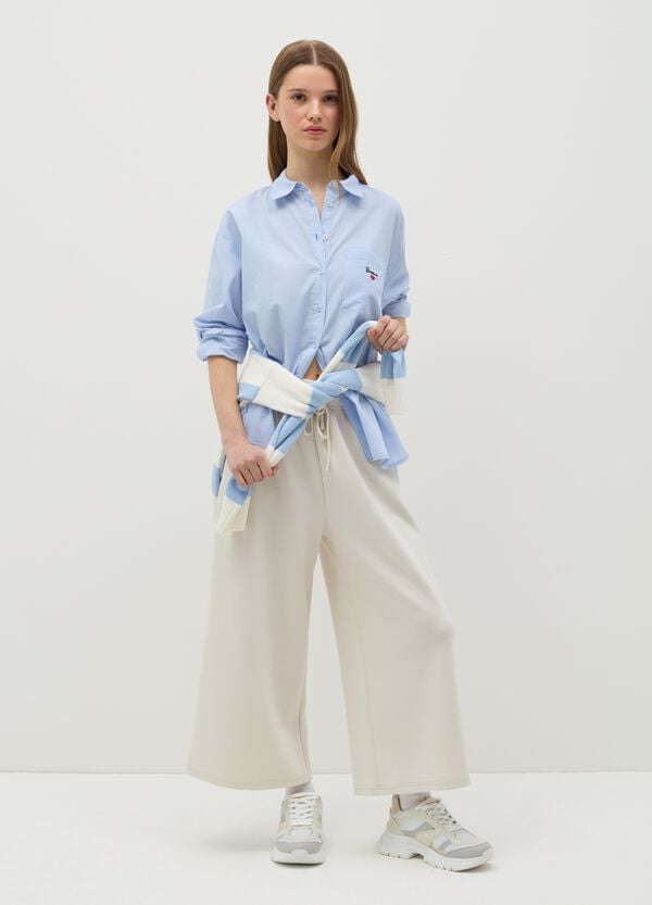 Ovs Camicia relaxed fit con tasca a ricamo