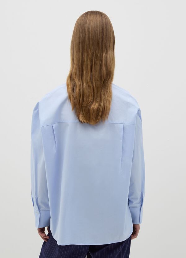 Ovs Camicia Relaxed Fit Con Tasca A Ricamo