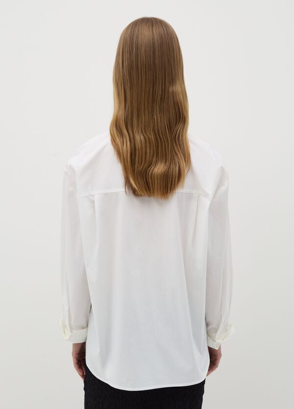 Ovs Camicia Relaxed Fit Con Tasca A Ricamo