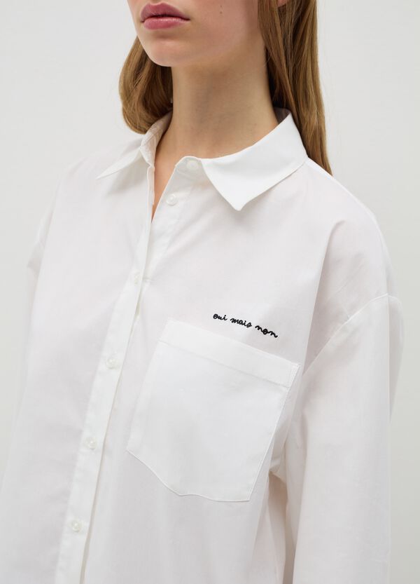 Ovs Camicia Relaxed Fit Con Tasca A Ricamo