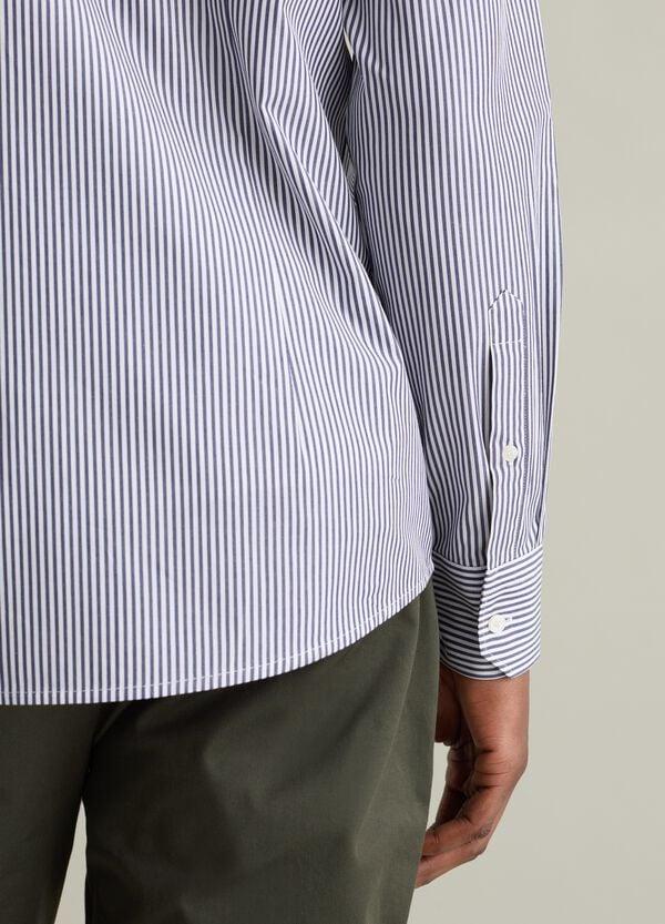 Ovs Camicia Slim Fit Easy Iron A Righe