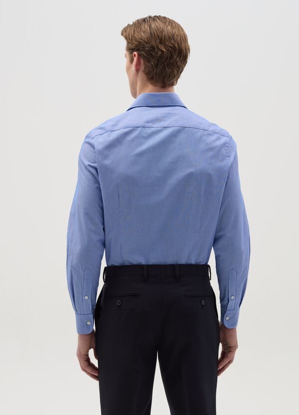 Ovs Camicia Slim Fit Easy Iron A Righe Sottili