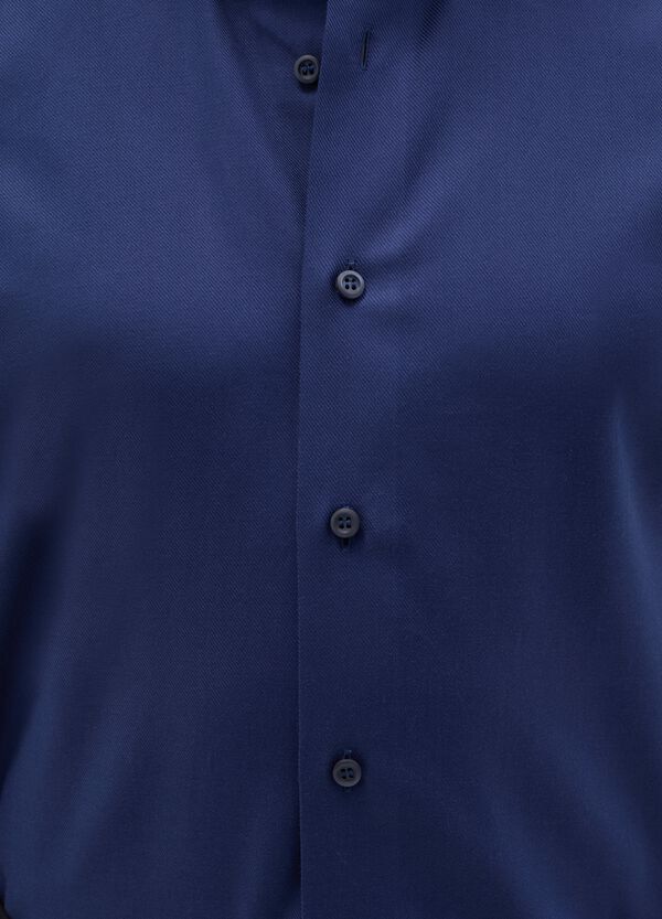 Ovs Camicia Slim Fit Easy Iron Tinta Unita