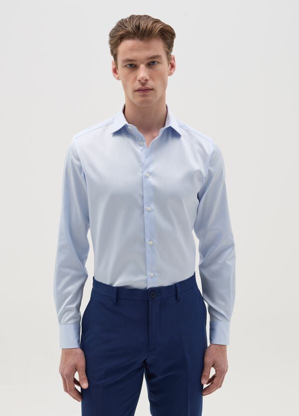 Ovs Camicia slim fit easy iron