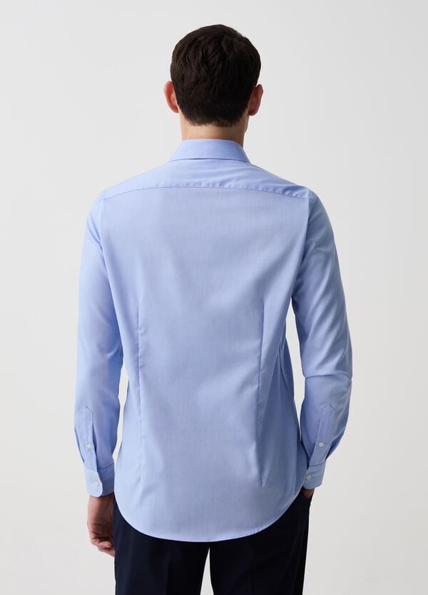 Ovs Camicia Slim Fit In Cotone Oxford No Stiro