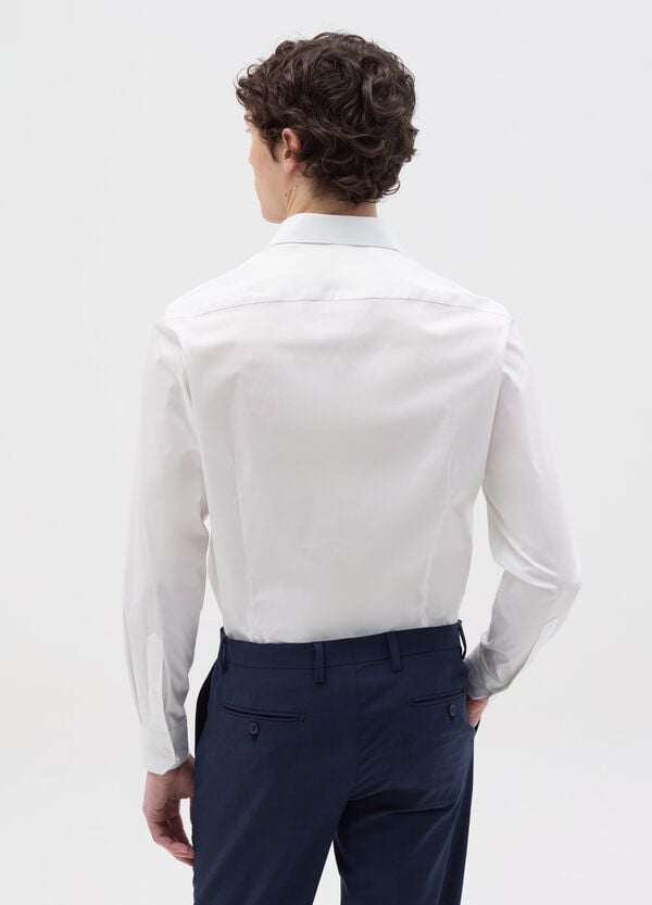 Ovs Camicia Slim Fit Tinta Unita