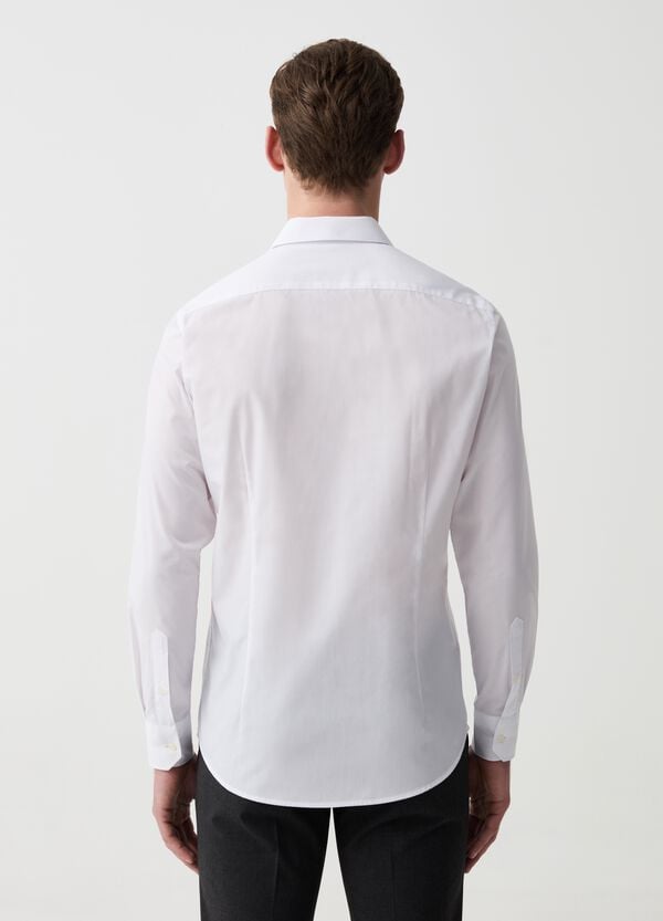 Ovs Camicia Slim Fit Tinta Unita
