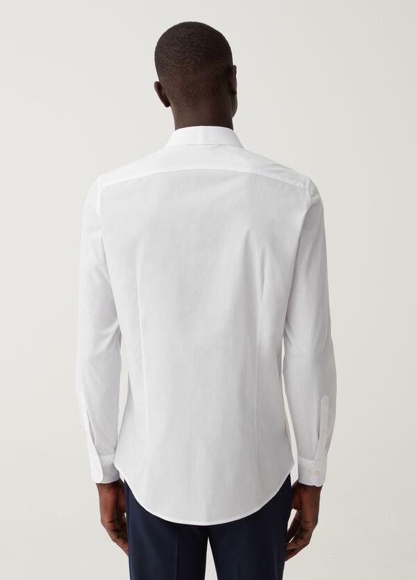 Ovs Camicia Slim Fit Tinta Unita