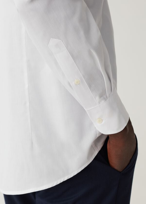 Ovs Camicia Slim Fit Tinta Unita