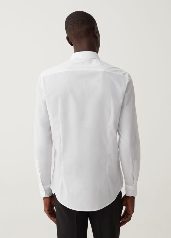 Ovs Camicia Slim Fit Tinta Unita