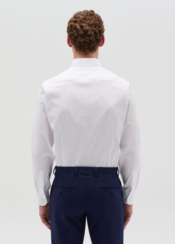 Ovs Camicia Slim In Cotone Button-down