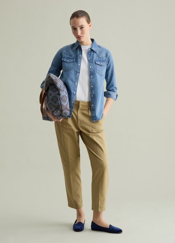 Ovs Camicia western in denim