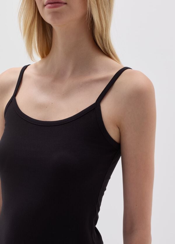Ovs Canotta Basica In Cotone Stretch