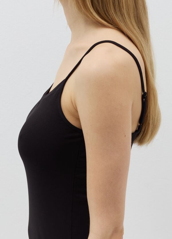 Ovs Canotta Intima Con Scollo A V