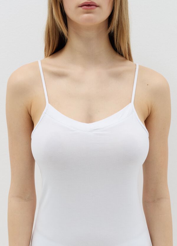Ovs Canotta Intima Con Scollo A V