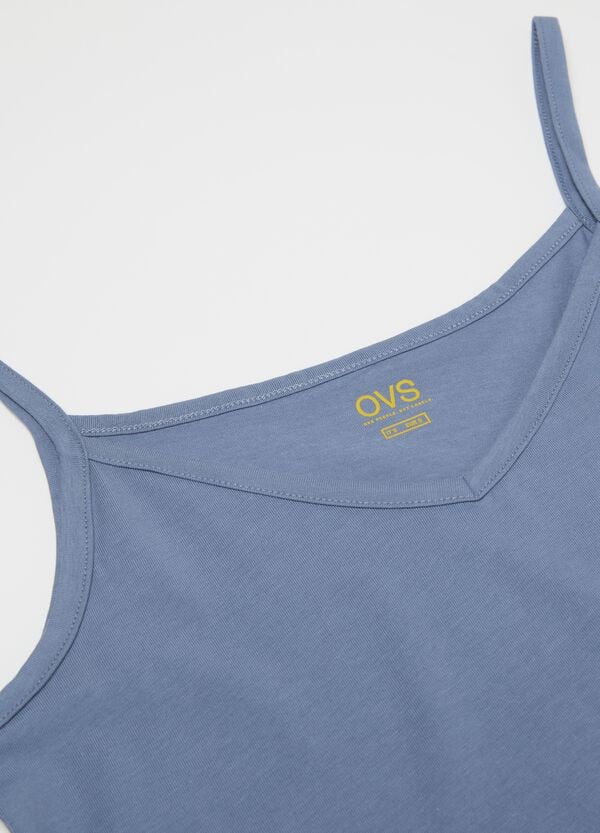 Ovs Canotta Intima Con Scollo A V