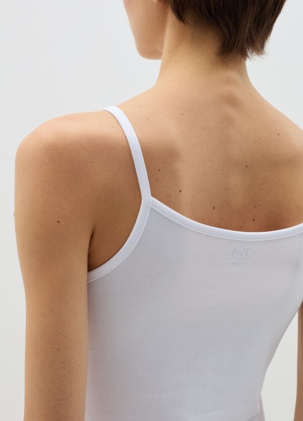 Ovs Canotta Intima Con Scollo A V