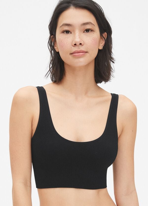 Ovs Canotta seamless con spalline sottili