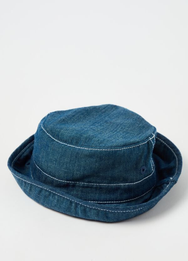 Ovs Cappello Alla Pescatora In Denim