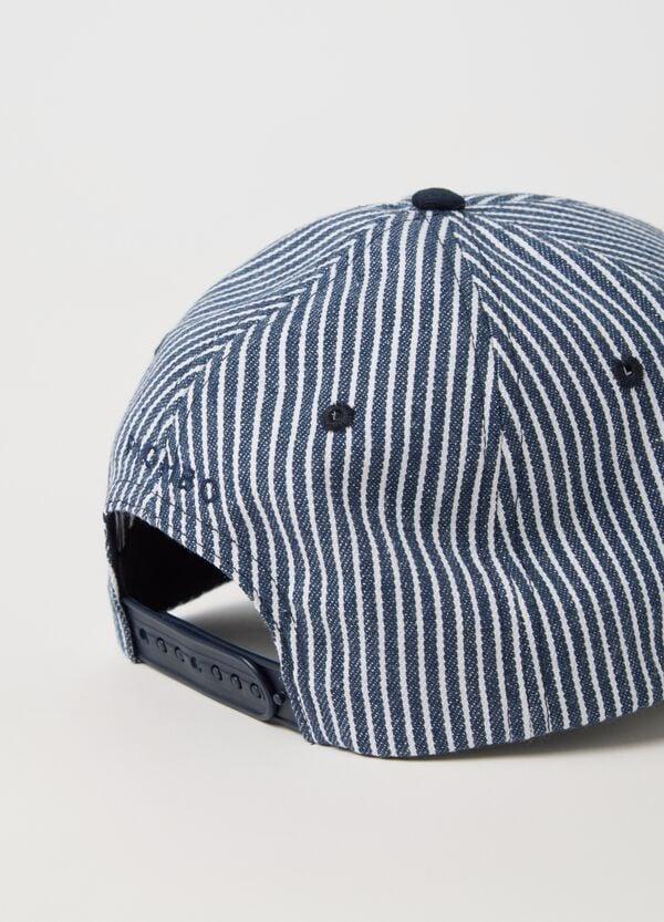 Ovs Cappello Da Baseball A Righe