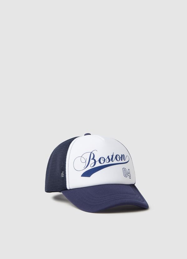 Ovs Cappello da baseball bicolore con stampa