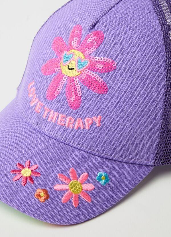 Ovs Cappello Da Baseball Con Ricamo Fiori