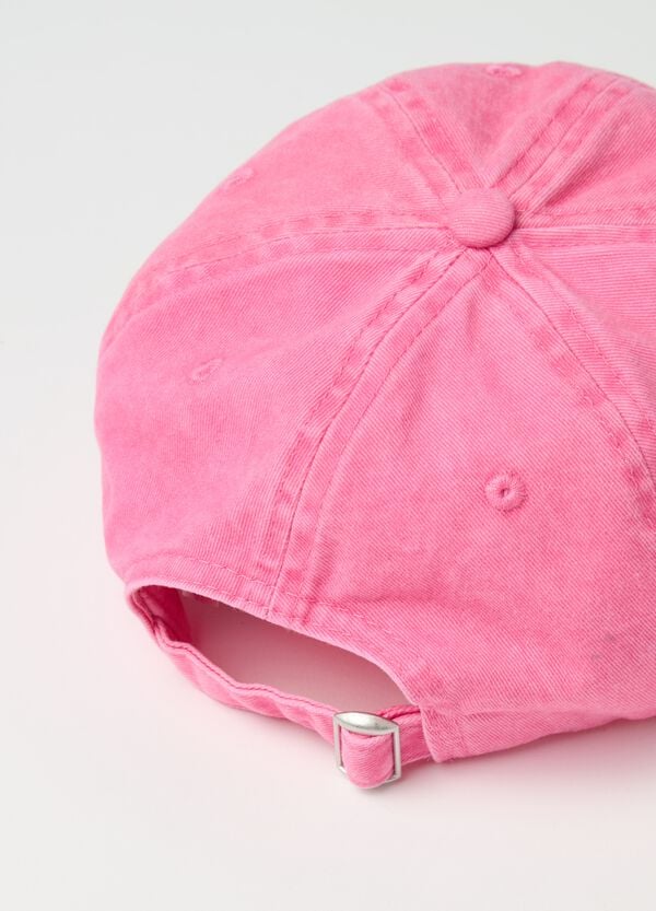 Ovs Cappello Da Baseball In Denim Con Ricamo