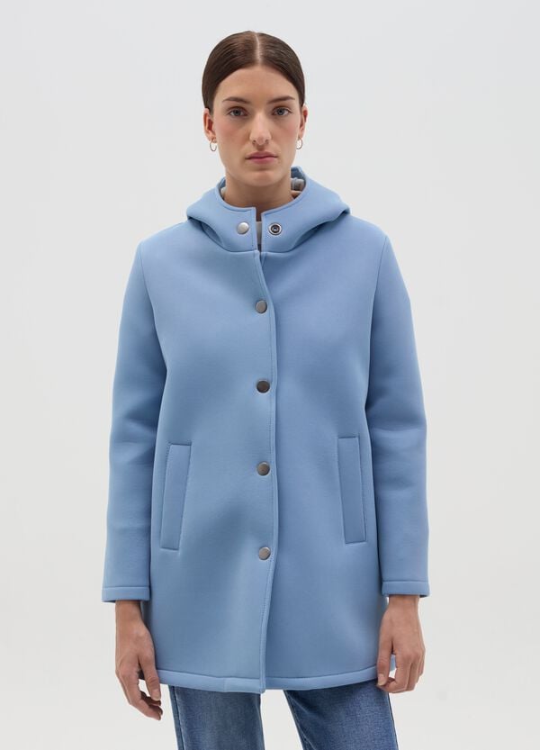 Ovs Cappotto Con Cappuccio E Bottoni