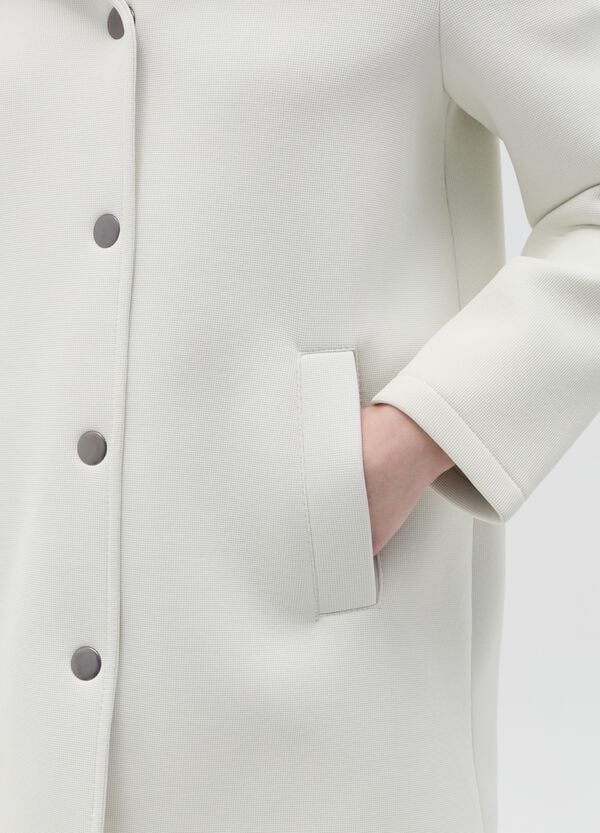 Ovs Cappotto Con Cappuccio E Bottoni