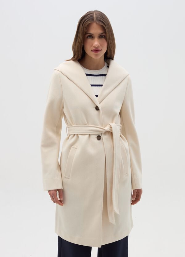 Ovs Cappotto In Tessuto Morbido Con Cappuccio