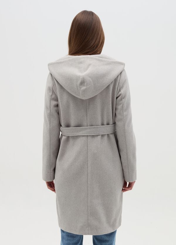 Ovs Cappotto In Tessuto Morbido Con Cappuccio