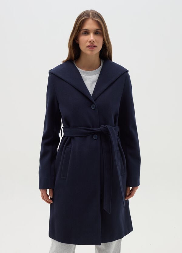 Ovs Cappotto In Tessuto Morbido Con Cappuccio