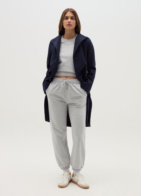 Ovs Cappotto in tessuto morbido con cappuccio