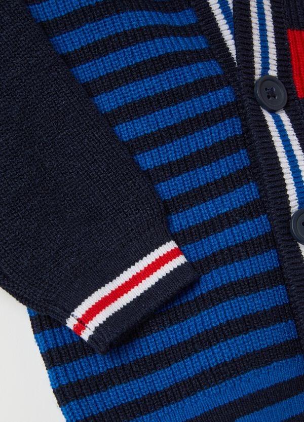 Ovs Cardigan A Righe Con Scollo A V