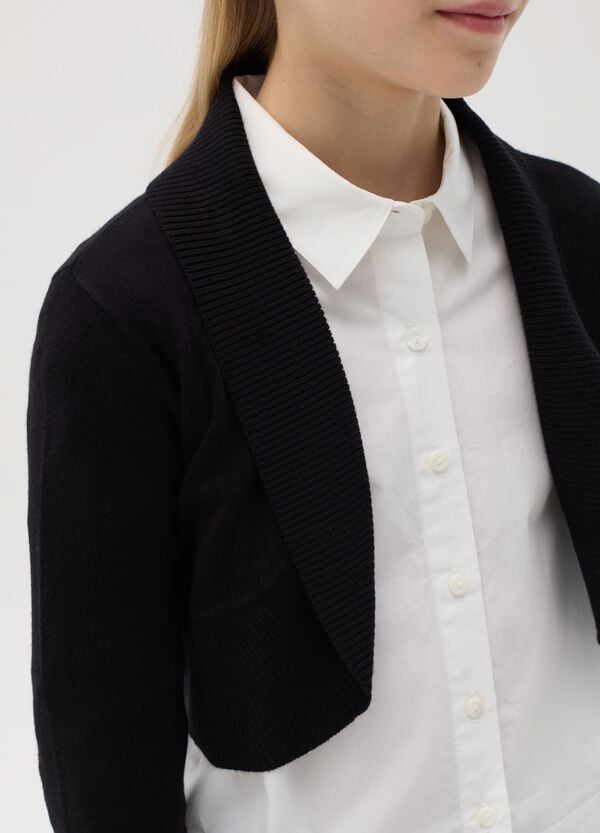 Ovs Cardigan Aperto Con Scollo A Scialle