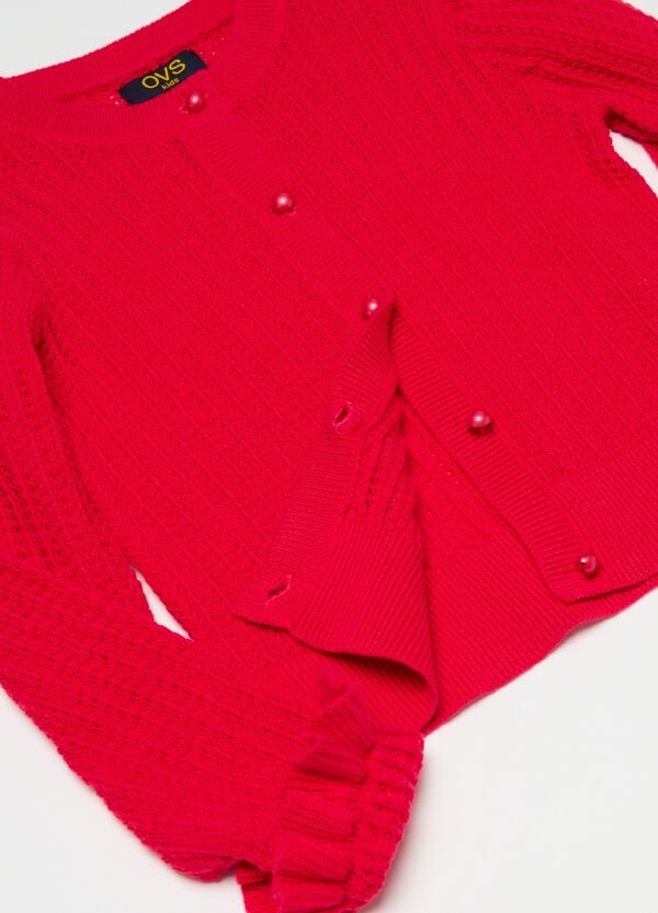 Ovs Cardigan Con Lavorazione Traforata