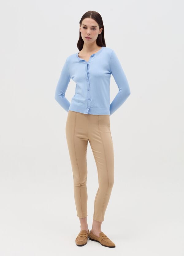 Ovs Cardigan Con Scollo Rotondo