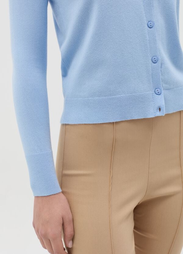 Ovs Cardigan Con Scollo Rotondo