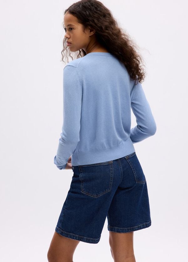 Ovs Cardigan Con Scollo Rotondo